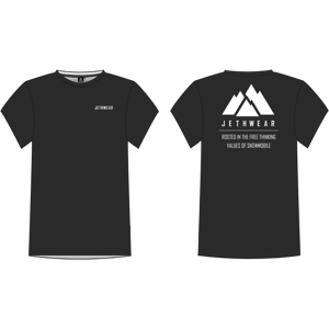 T-Paita Jethwear Mountain Musta