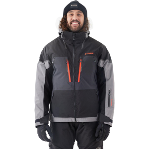 TOBE Outerwear Takki TOBE Outwear Contego 3in1 Teräksenharmaa