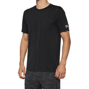 T-Paita 100% Mission Athletic Short Sleeve Musta