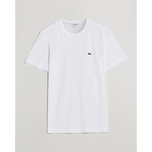 Lacoste Crew Neck T-Shirt White - Ruskea - Size: One size - Gender: men