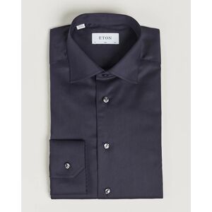 Eton Slim Fit Shirt Navy - Sininen - Size: One size - Gender: men