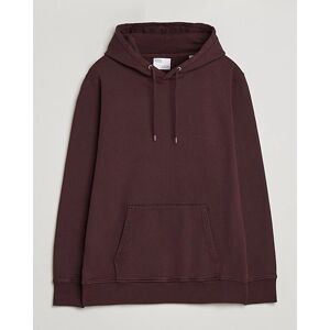 Colorful Standard Classic Organic Hood Oxblood Red - Vaaleanpunainen - Size: XS M L XL XXL - Gender: men