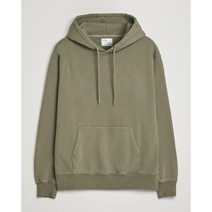 Colorful Standard Classic Organic Hood Dusty Olive - Vihreä - Size: S M L XL XXL - Gender: men