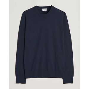 Filippa K Cotton Merino Basic Sweater Navy - Beige - Size: S M L XL XXL - Gender: men