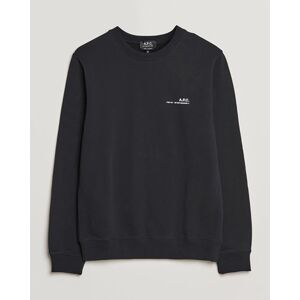 A.P.C. Item Sweatshirt Black - Musta - Size: One size - Gender: men