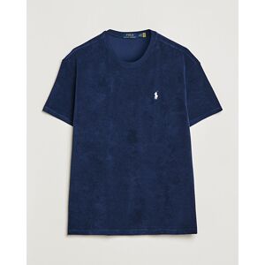 Ralph Lauren Cotton Terry Crew Neck T-shirt Newport Navy - Beige - Size: EU40 EU41 EU42 EU43 EU44 - Gender: men