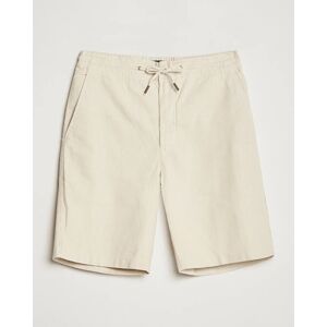 Barbour Linen/Cotton Drawstring Shorts Light Stone - Musta - Size: One size - Gender: men