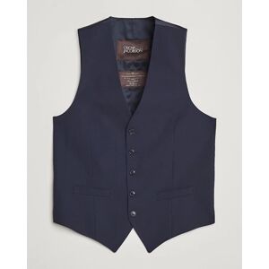 Oscar Jacobson Carlo Wool Waistcoat Blue - Size: One size - Gender: men