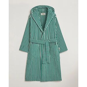 Tekla Organic Terry Hooded Bathrobe Teal Green Stripes - Musta - Size: EU40,5 EU41,5 EU42 EU42,5 EU43 EU44 EU44,5 EU45 - Gender: men