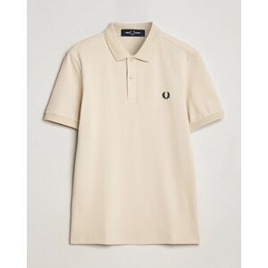 Fred Perry Plain Polo Shirt Oatmeal - Beige - Size: S M L XL XXL - Gender: men