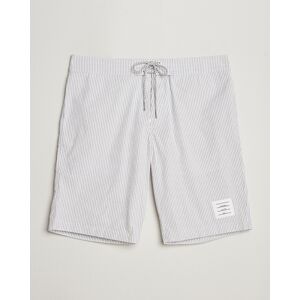 Thom Browne Seersucker Drawstring Board Shorts Light Grey - Sininen - Size: One size - Gender: men