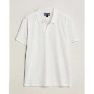 Vilebrequin Pyramid Linen Jersey Polo Blanc - Punainen - Size: S M L XL - Gender: men