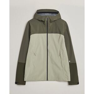 Peak Performance Trail Hipe Hooded Jacket Pine Needle/Limit Green - Beige - Size: S M L XL - Gender: men