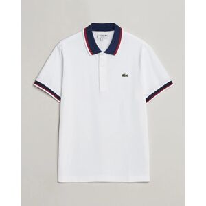 Lacoste Regular Fit Tipped Polo White - Harmaa - Size: S M L XXL XXXL - Gender: men