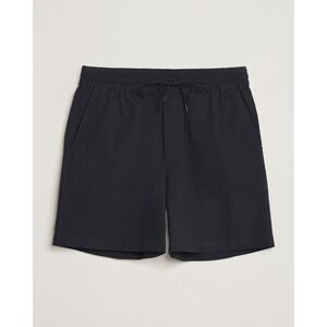 Les Deux Patrick Seersucker Shorts Black - Valkoinen - Size: XS S M L - Gender: men