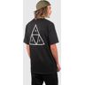 HUF Essentials TT T-paita musta