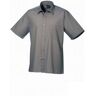 Premier Mens Short Sleeve Poplin Shirt