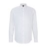 Boss Regular-fit shirt in easy-iron cotton poplin