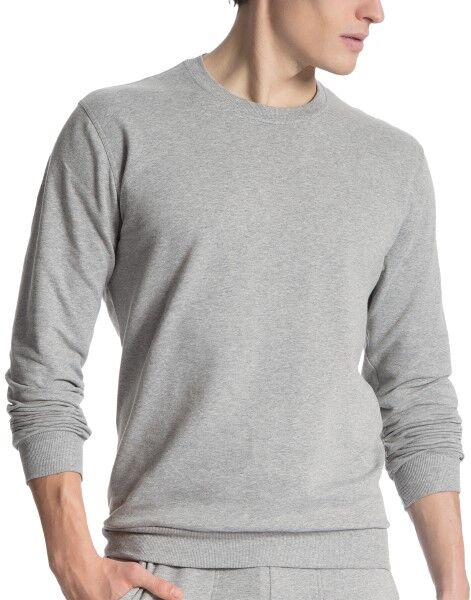 Calida Remix Basic Sweatshirt - Grey * Kampanja *  - Size: 15181 - Color: harmaa