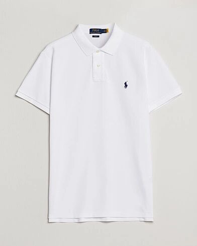 Ralph Lauren Slim Fit Polo White