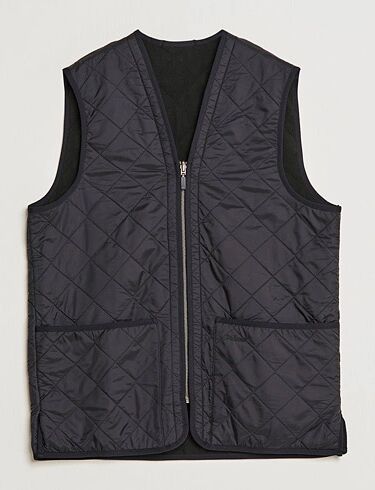 Barbour Quilt Waistcoat/Zip-In Liner Black