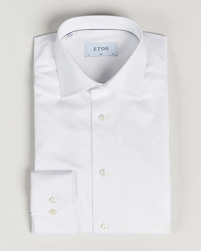 Eton Slim Fit Shirt White