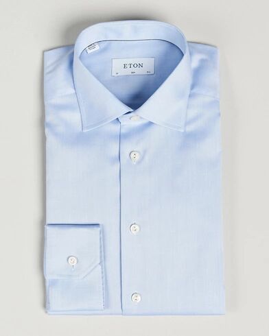 Eton Slim Fit Shirt Blue