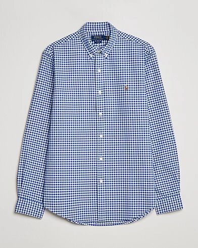 Ralph Lauren Slim Fit Shirt Oxford Blue/White Gingham