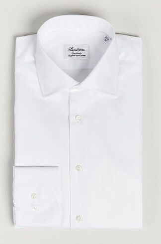 Stenströms Fitted Body Shirt White