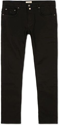 Morris Steve Satin Stretch Jeans Black