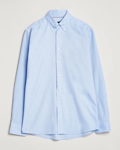 Eton Slim Fit Royal Oxford Button Down Light Blue