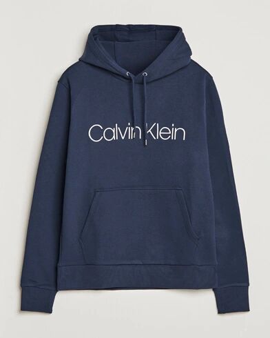 Calvin Klein Front Logo Hoodie Navy