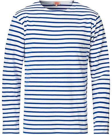 Armor-lux Houat Héritage Stripe Longsleeve T-shirt White/Blue