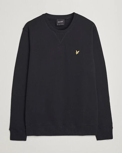 Lyle & Scott Crew Neck Sweatshirt Jet Black