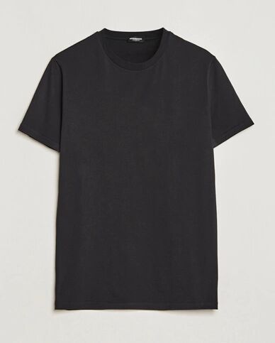 Dsquared2 2-Pack Cotton Stretch Crew Neck Tee Black