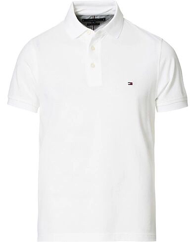 Tommy Hilfiger 1985 Slim Fit Polo White