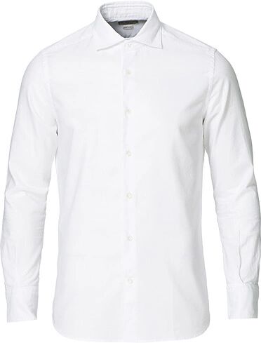 Glanshirt Slim Fit Oxford Shirt White