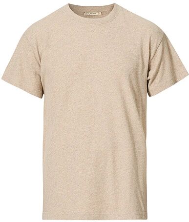 Nudie Jeans Milton Recycled Tee Beige Melange