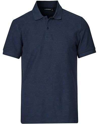 J.Lindeberg Troy Clean Polo Midnight Blue Melange