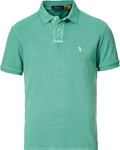 Ralph Lauren Custom Slim Fit Garment Dyed Polo Haven Green