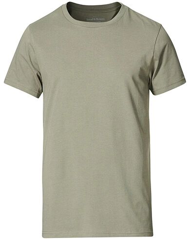 Bread & Boxers Heavy Cotton Crew Neck Tee Dusty Green