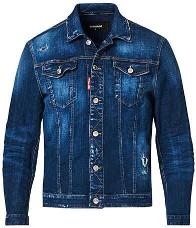 Dsquared2 Dan Icon 64 Denim Jacket Blue