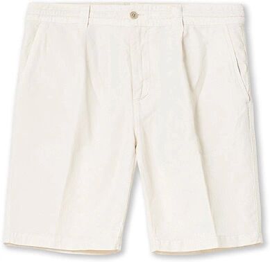 Aspesi Drawstring Pleated Shorts Sand