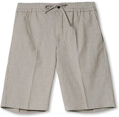 NN07 Adrian Snap Drawstring Shorts Camel Check