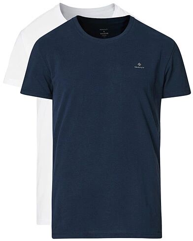 Gant 2-Pack Crew Neck Tee Navy/White