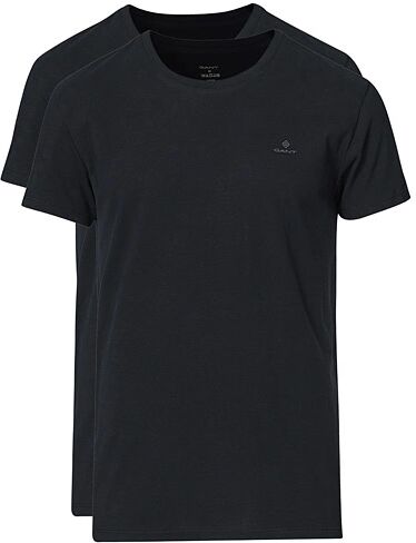 Gant 2-Pack Crew Neck Tee Black