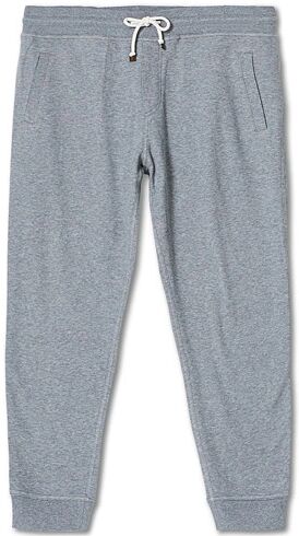 Brunello Cucinelli Soft Cotton Joggers Grey Melange