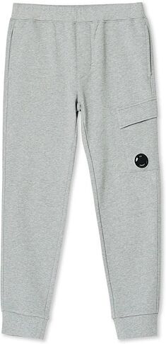 C.P. Company Cotton Lens Sweatpants Grey