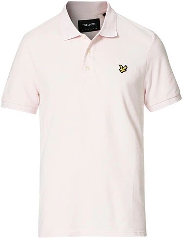 Lyle & Scott Plain Pique Polo Shirt Stonewash Pink