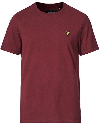 Lyle & Scott Crew Neck Tee Merlot